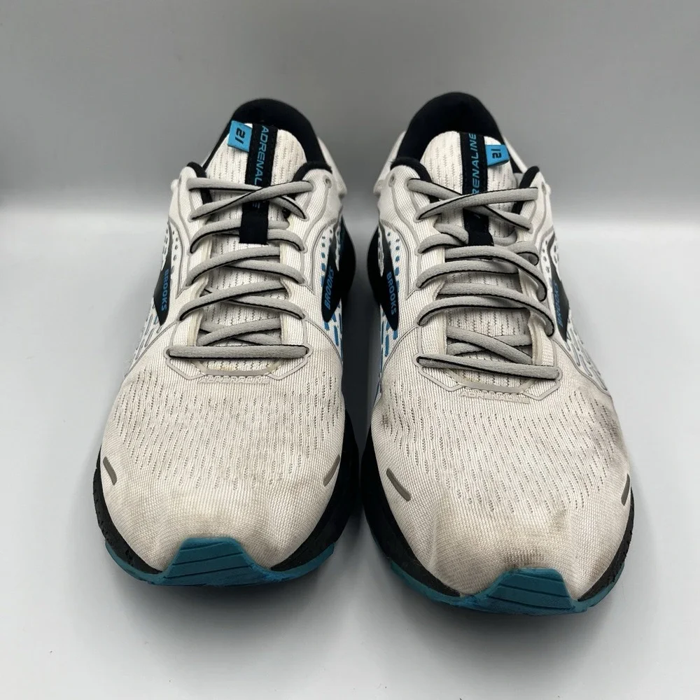 Brooks Adrenaline 21 Men's Size 10 D (Medium) Running Shoes Gray Gym *READ*
